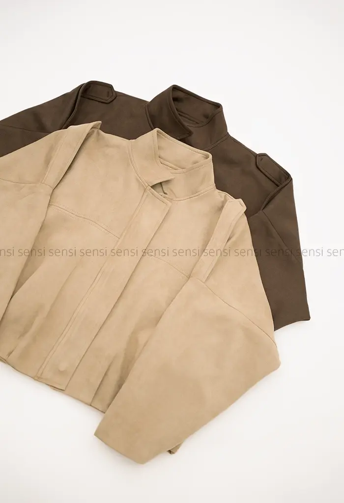 ترنچ کت جیر پیله کد1004519