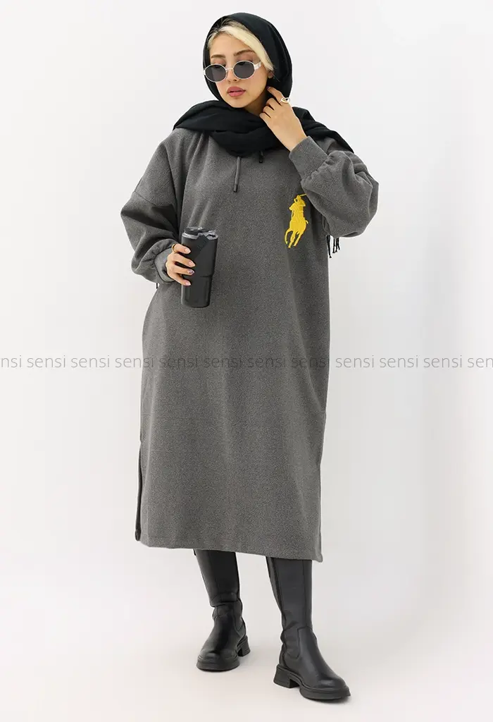 پیراهن فوتر poloکلاه دارکد1004541