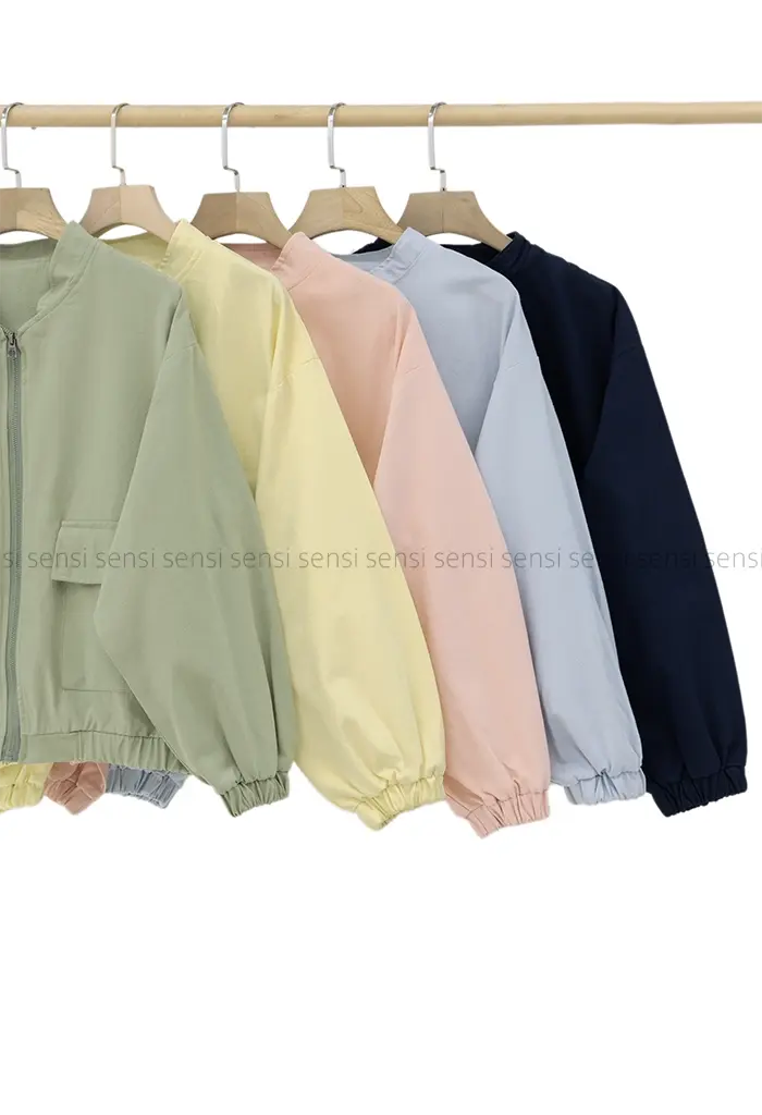 بامبر جلو زیپ لینن پاناما کد1004559