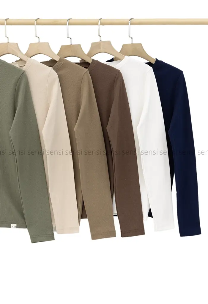 بلوز آستین بلند کبریتی کد1004551