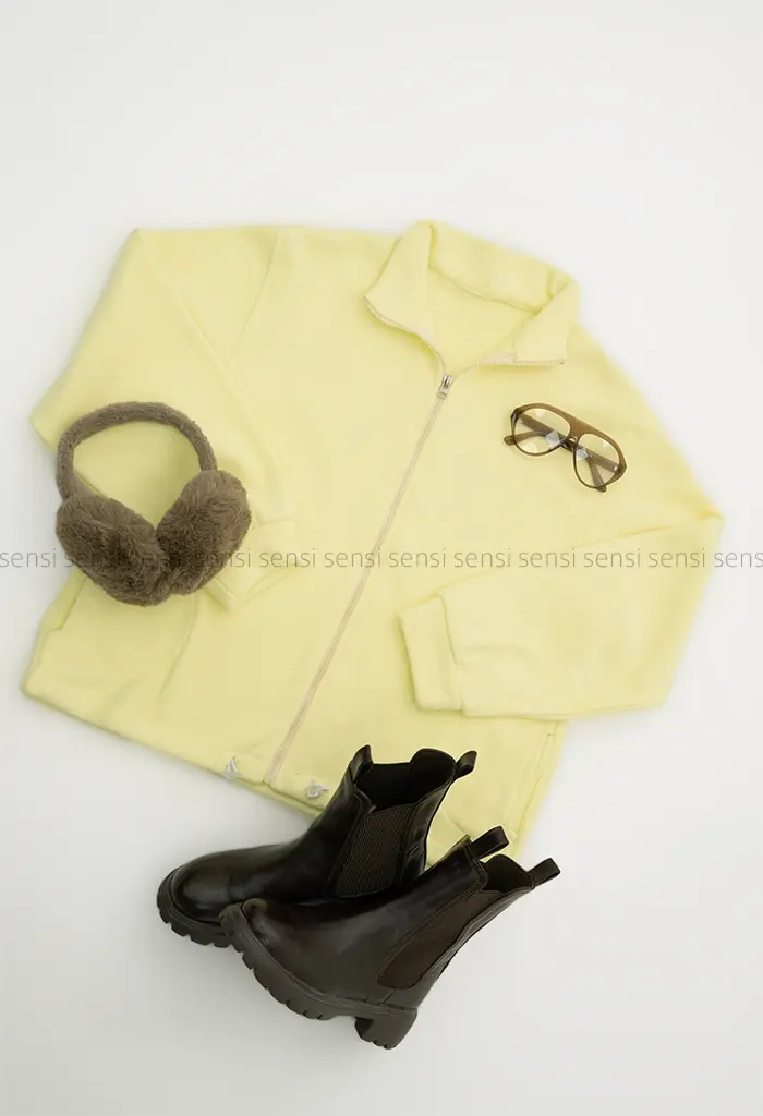 سویشرت پلار یقه 5سانت کد1004354