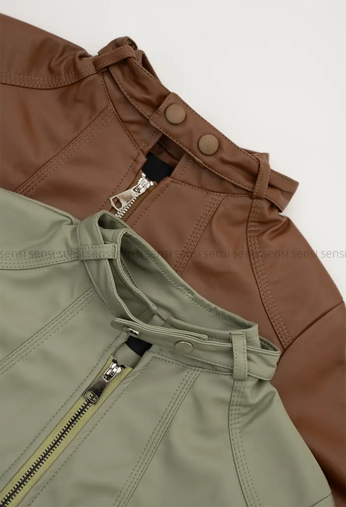 کت چرم خلبانی کد1004563