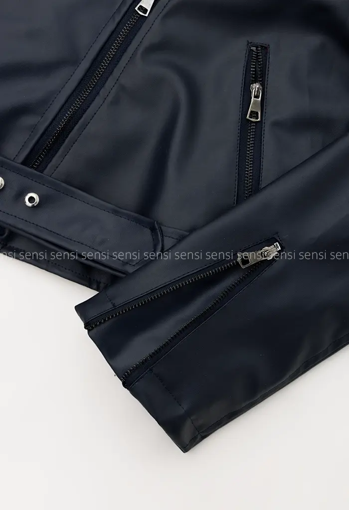 بایکر چرم آستر دار کد1004562