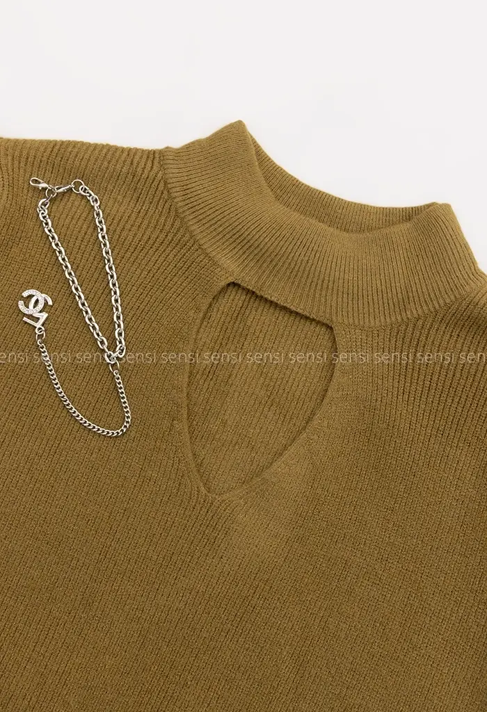 بلوز بافت آستین فینگری کد1004587