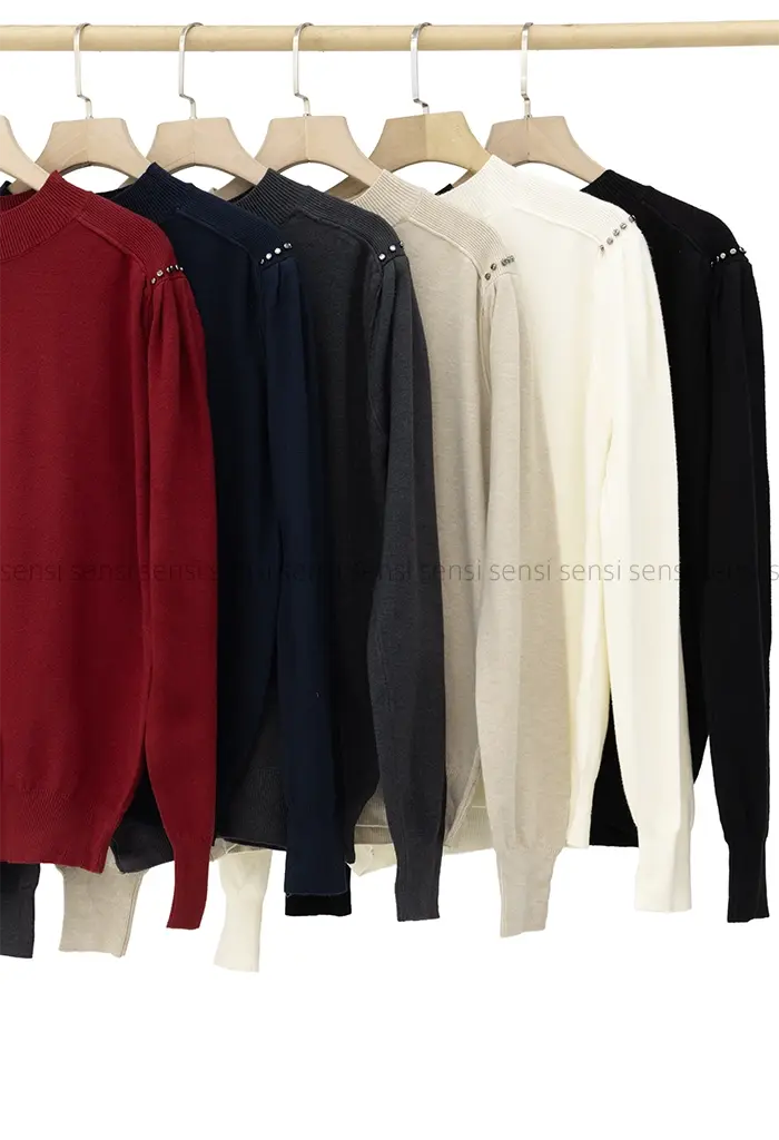 بلوز بافت سرآستین ساچمه کد1004586