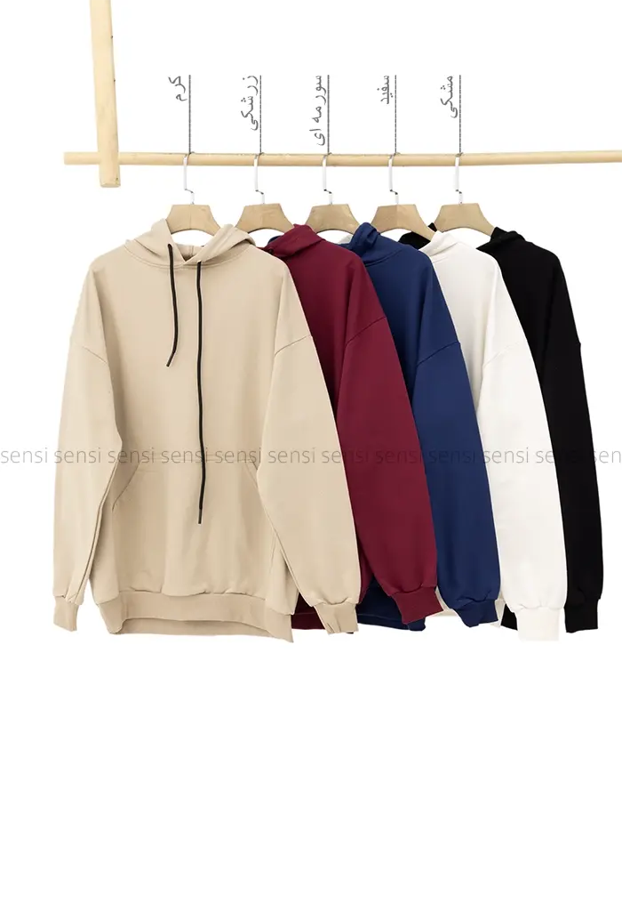 هودی ساده (BASIC) رنگی کد1004632