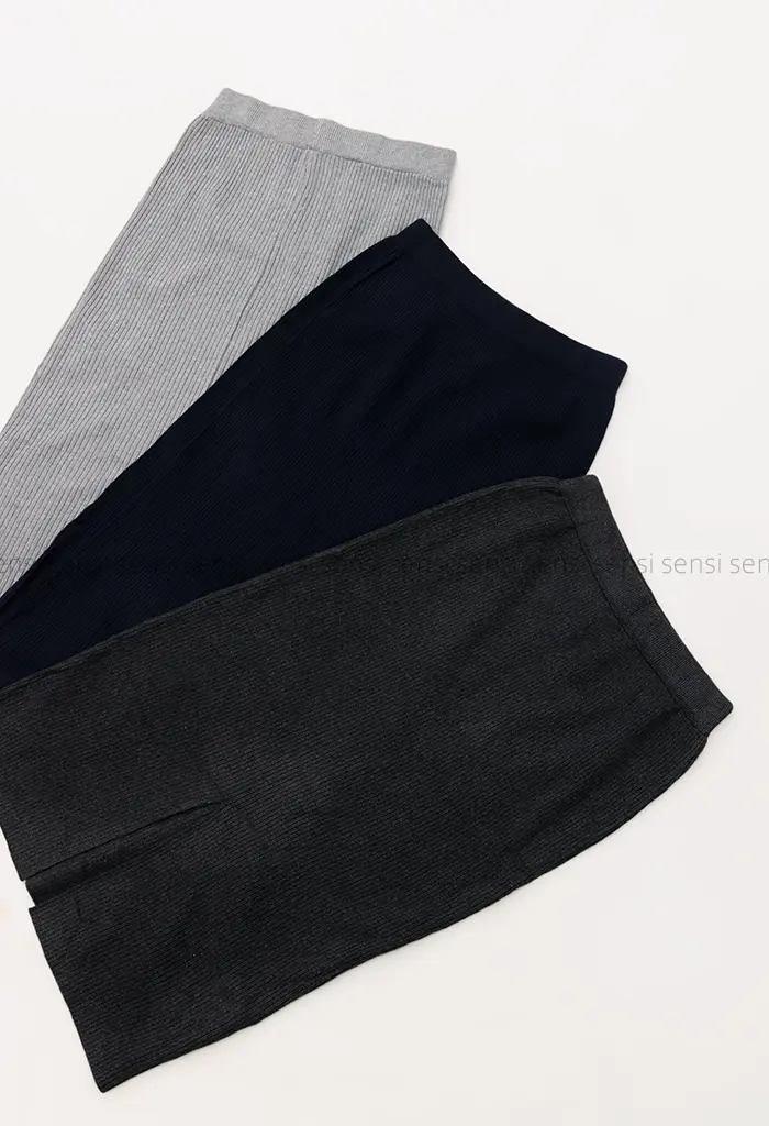 دامن بافت پشت چاک کد1004594