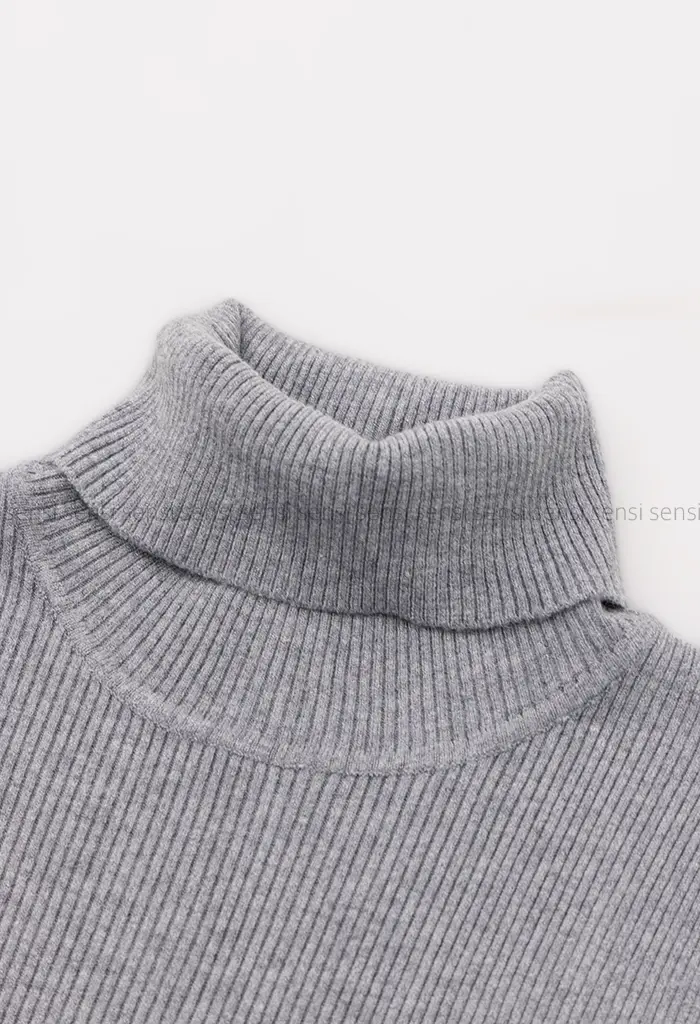 تاپ یقه اسکی بافت کد1004597