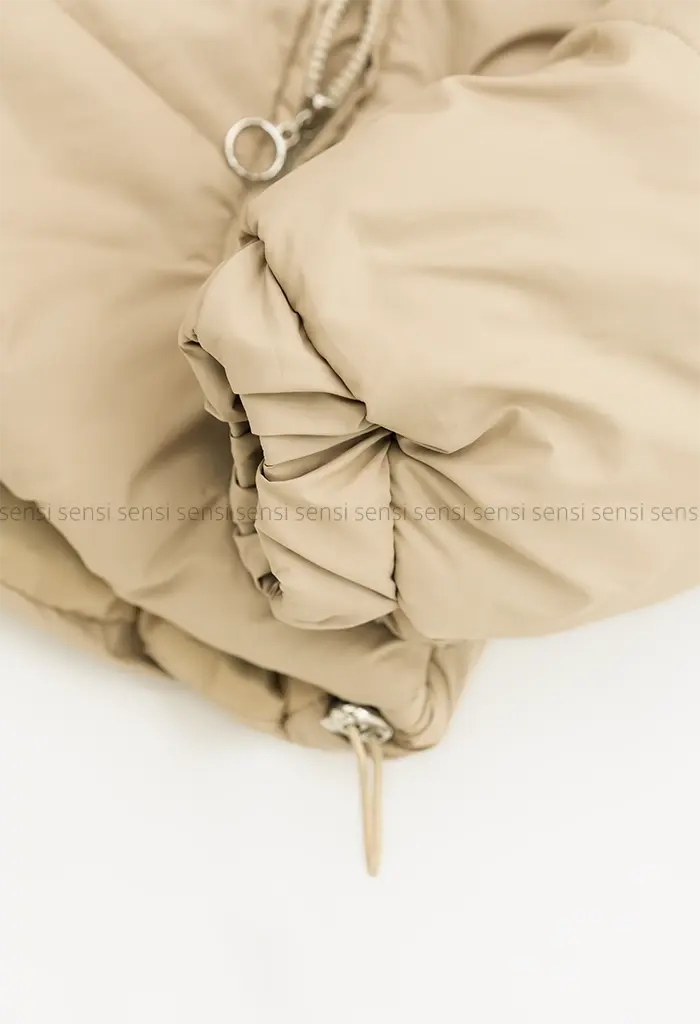 کاپشن کلاه دار پشم شیشه کد1004654