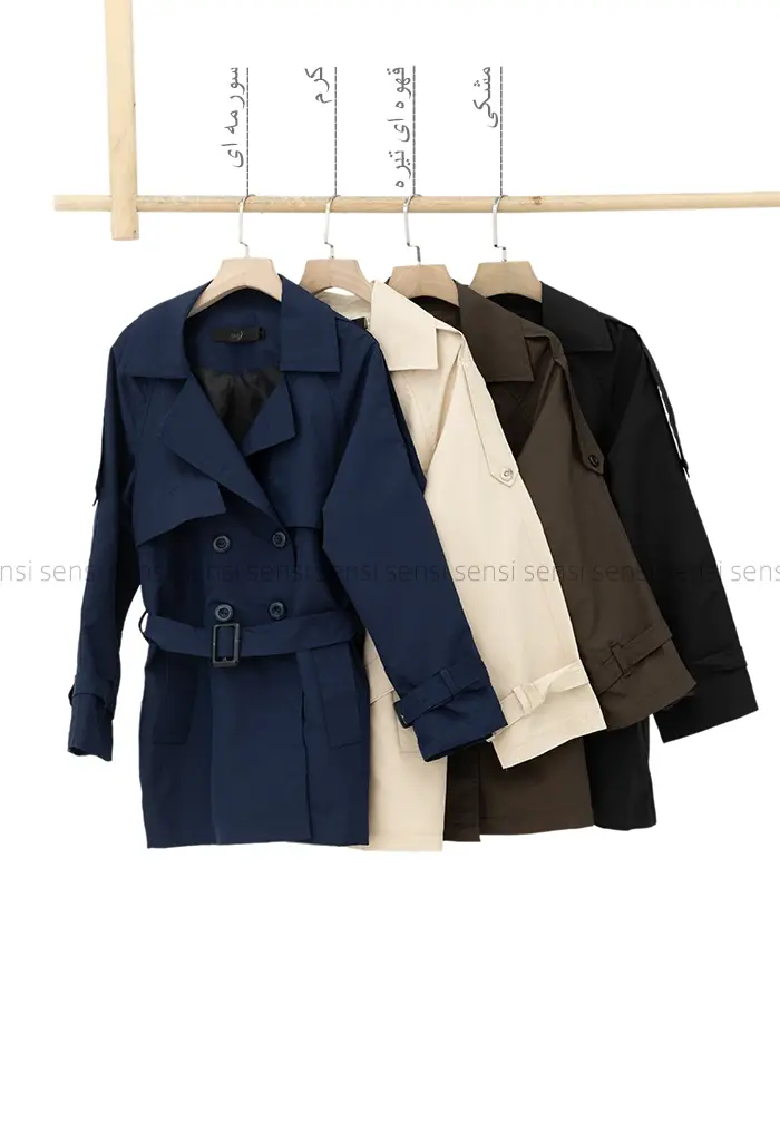 بارانی کوتاه آستر دارکد1004620