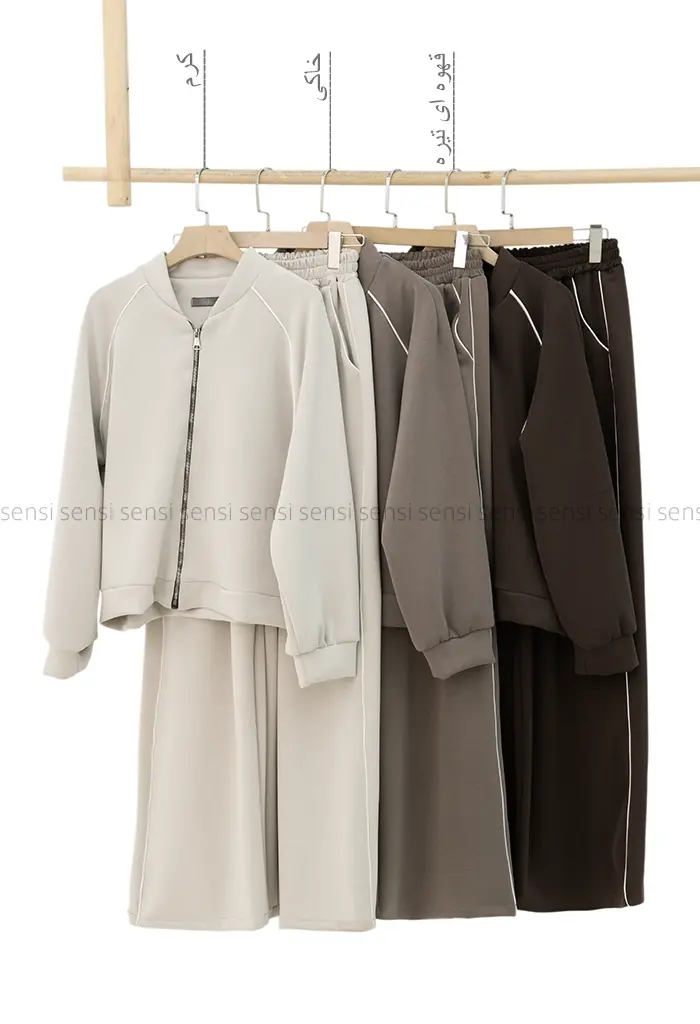 ست بامبر شلوار اویشو کد1004642