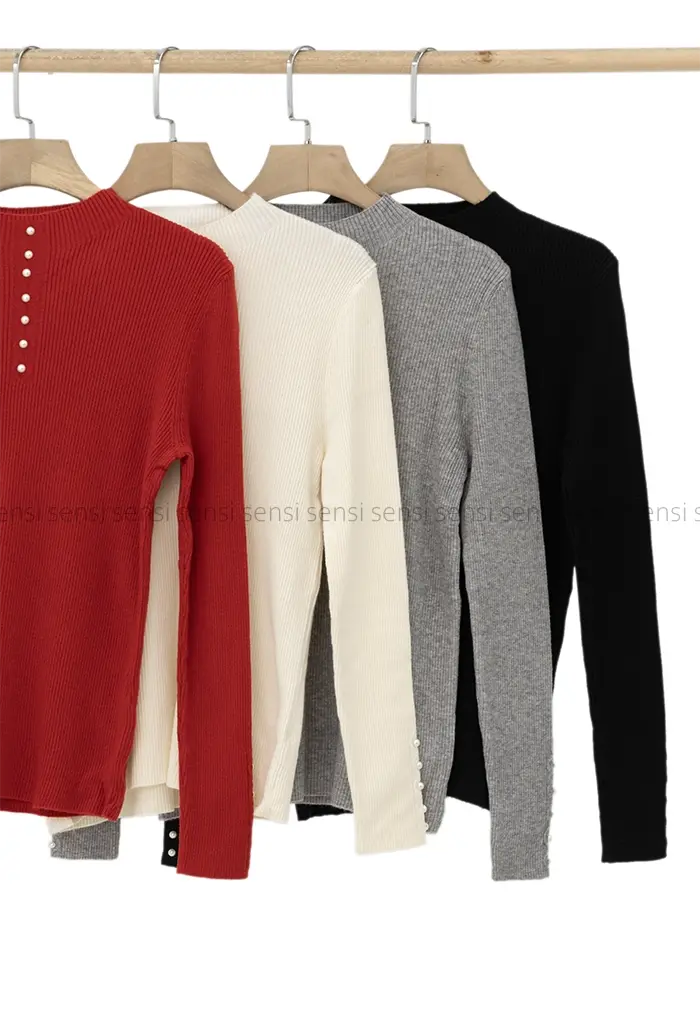 بلوز بافت مرواریدی کد1004713