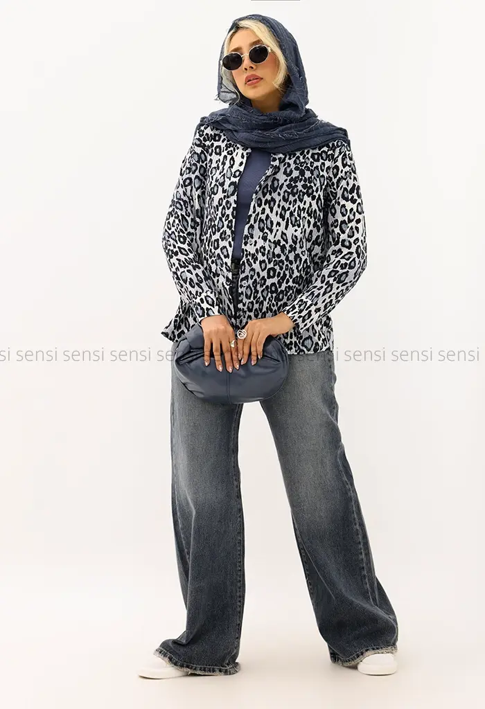 شومیز پلنگی کاملت کد1004743