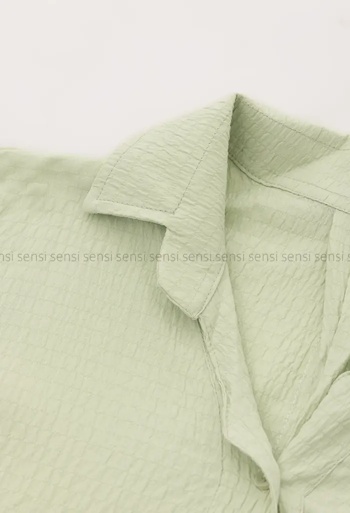 شومیز یقه7 اطلس کد1004751