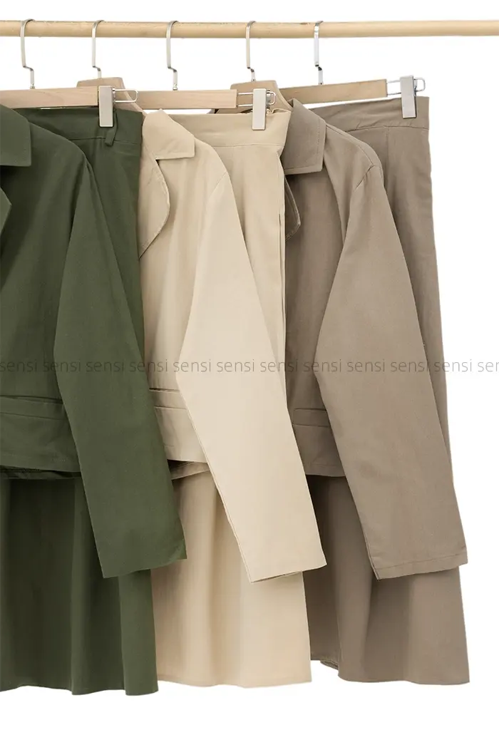 کت دامن لینن کد1004765