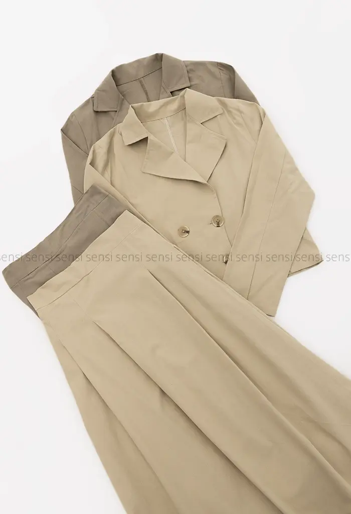 کت دامن لینن کد1004765