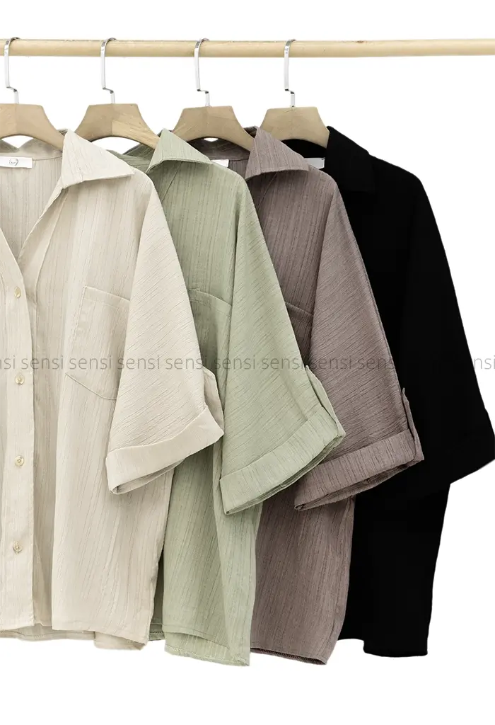 شومیز پلاسما یقه هفت کد1004764